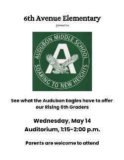 May 14 @1:15 p.m. - Auditorium
